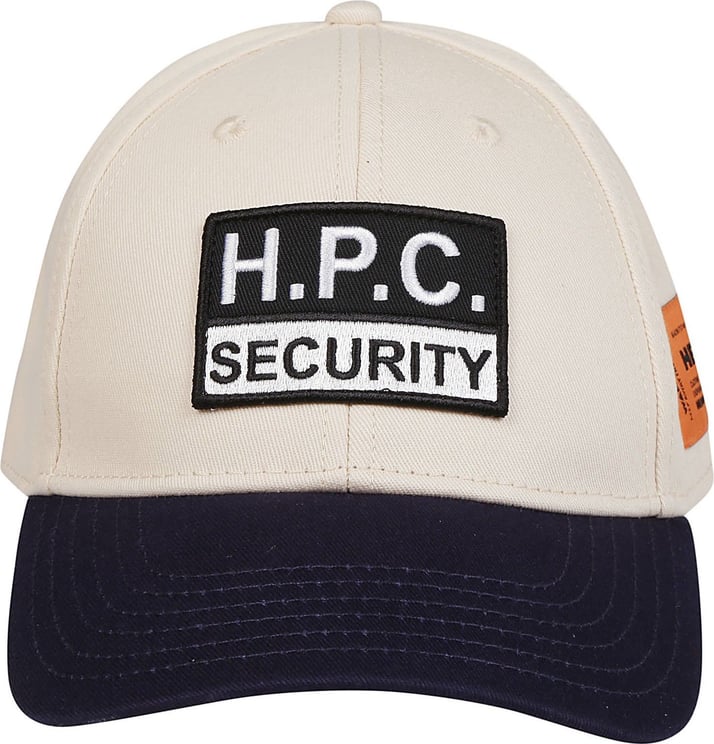 Heron Preston Hpc Security Baseball Cap White Wit