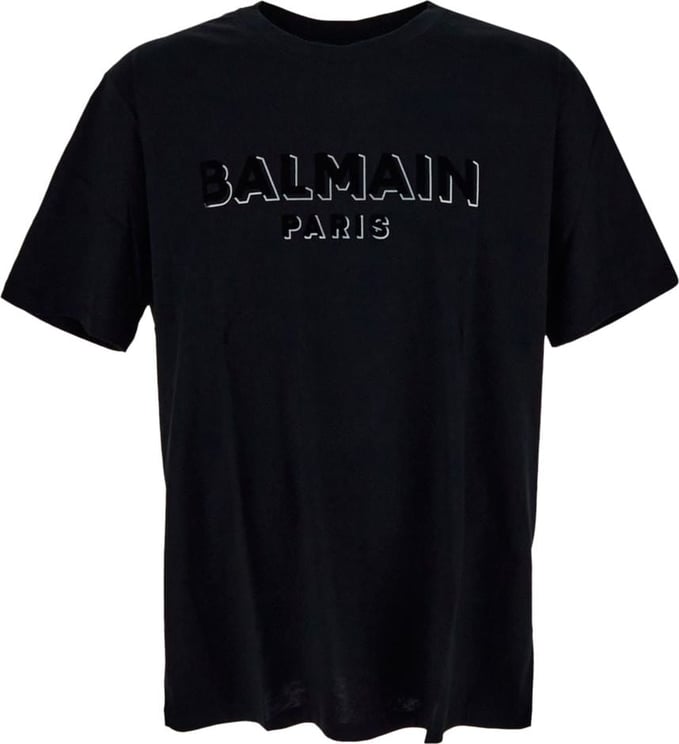Balmain Cotton T-shirt Zwart
