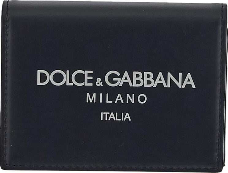 Dolce & Gabbana Logo Wallet Blauw