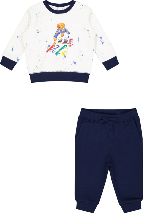 Ralph Lauren Ralph Lauren Baby Jongens Joggingpak Navy Blauw