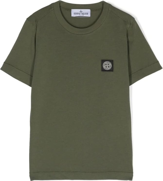 Stone Island t-shirt darkgreen Groen