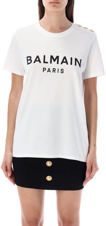 Balmain Balmain T-shirts and Polos White Wit