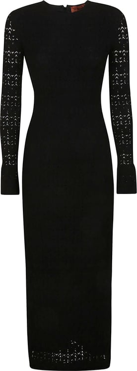 Missoni Long Dress Black Zwart