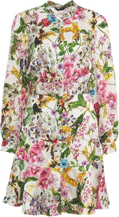 Guess Flounce dress with floral print Divers