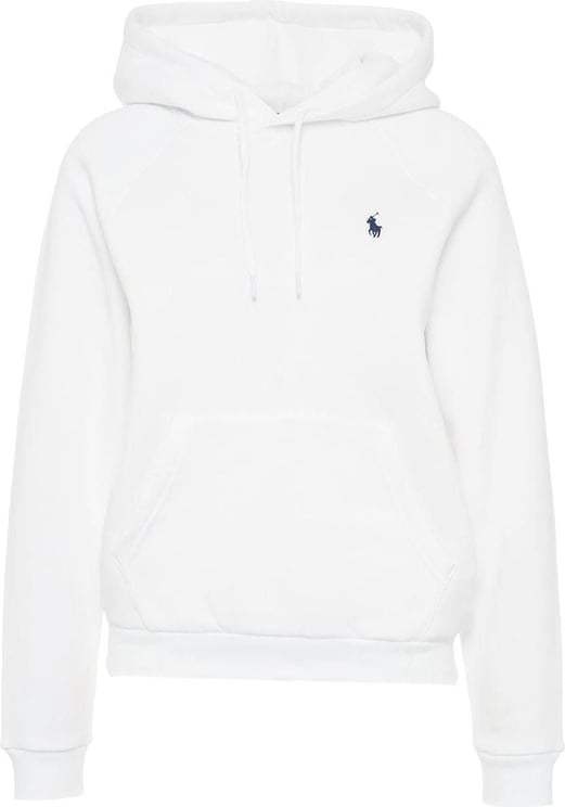 Ralph Lauren Hoodie with embroidered logo Wit