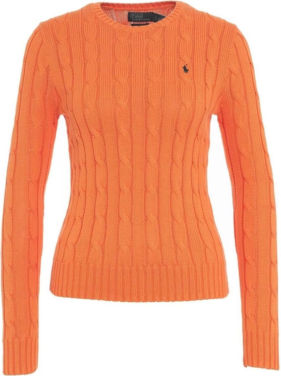 Ralph Lauren Sweater mit Logostickerei Oranje