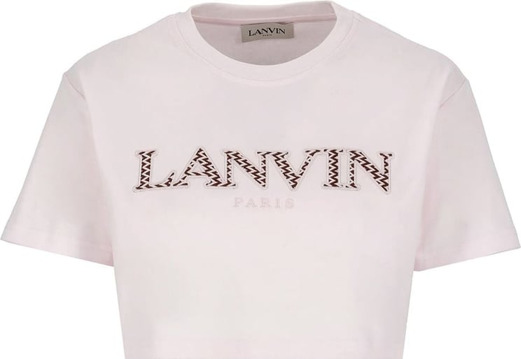 Lanvin T-shirts And Polos Pink Neutraal