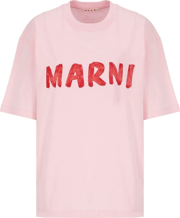 Marni T-shirts And Polos Pink Neutraal