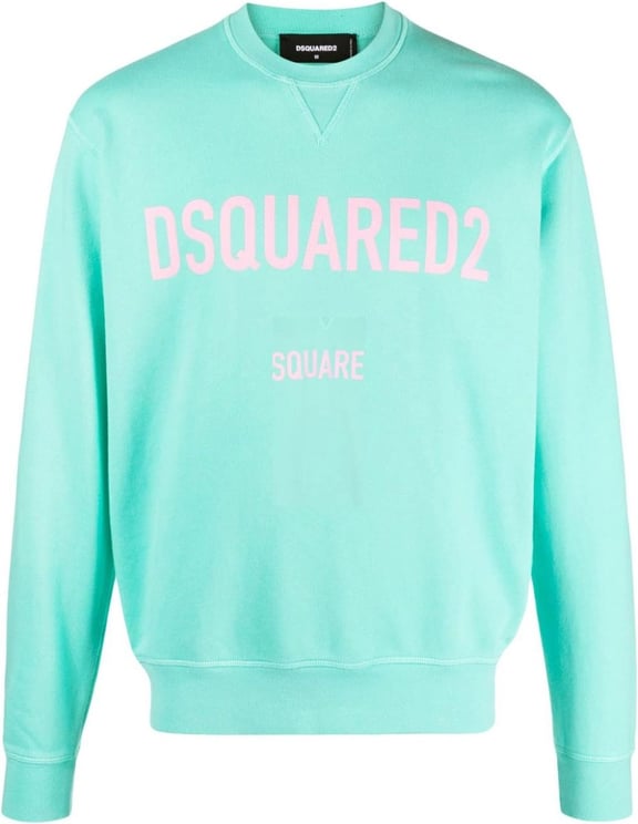 Dsquared2 Turqoise sweater Blauw