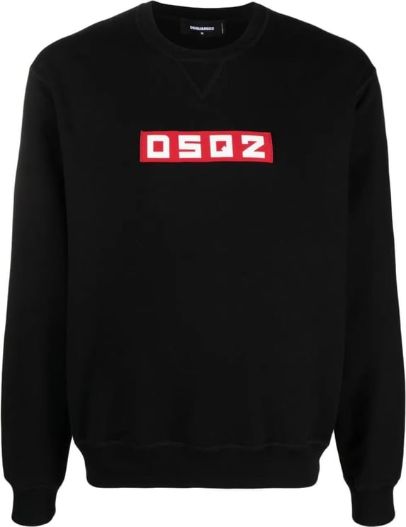 Dsquared2 Zwarte sweater Zwart