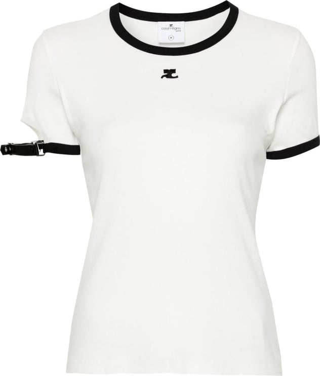 COURREGES Pre T-shirts And Polos White Wit