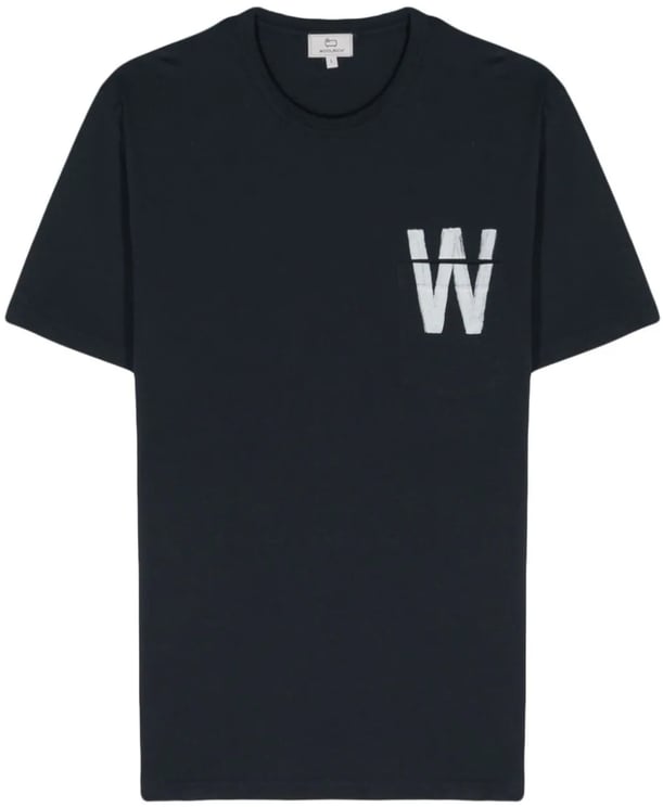 Woolrich T-shirts And Polos Blue Blauw