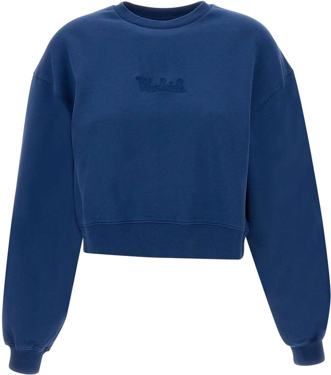 Woolrich Sweaters Blue Blauw