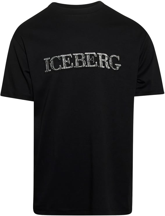 Iceberg T-shirt Zwart