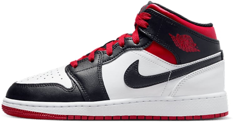 Nike Air Jordan 1 Mid Gym Red Black Toe (GS) Divers