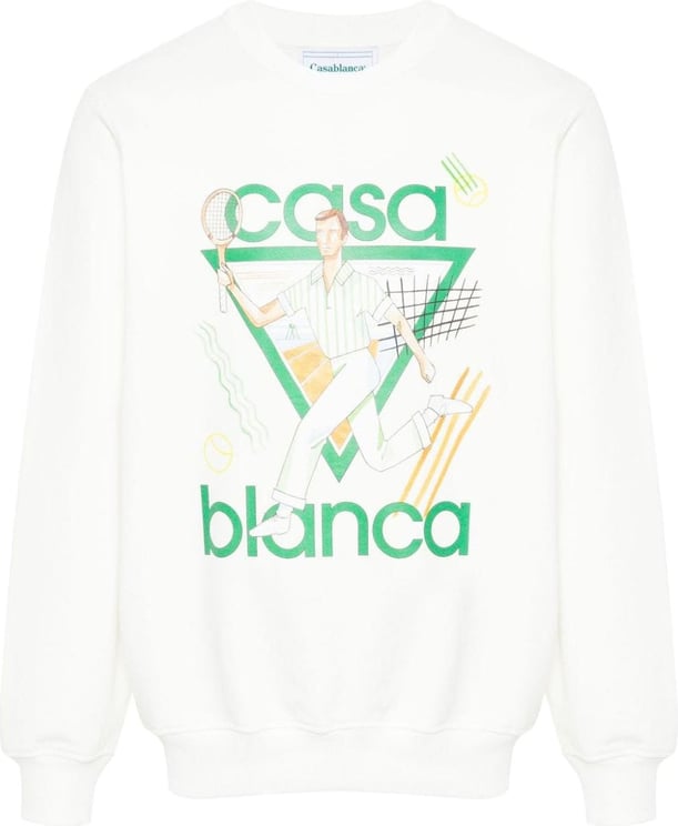 Casablanca Sweaters White Wit