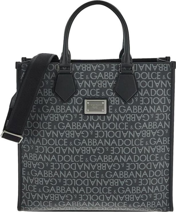 Dolce & Gabbana Logo Shopping Zwart
