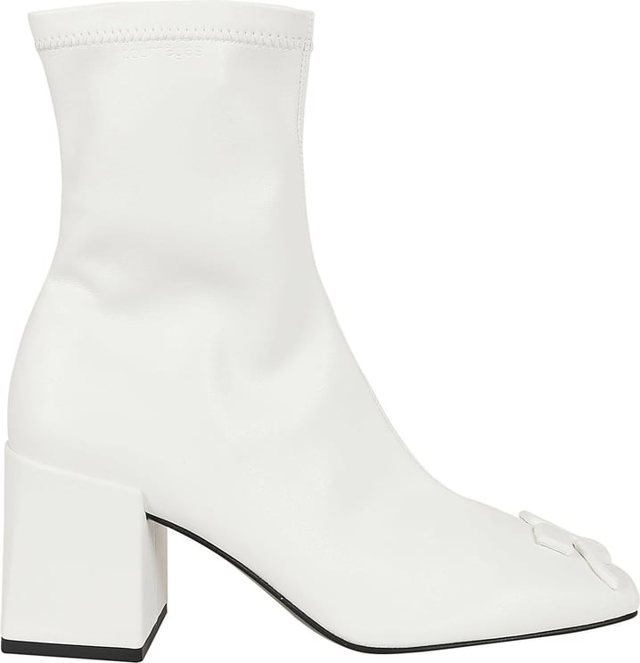 COURREGES reedition ecoleather ac ankle boots Wit