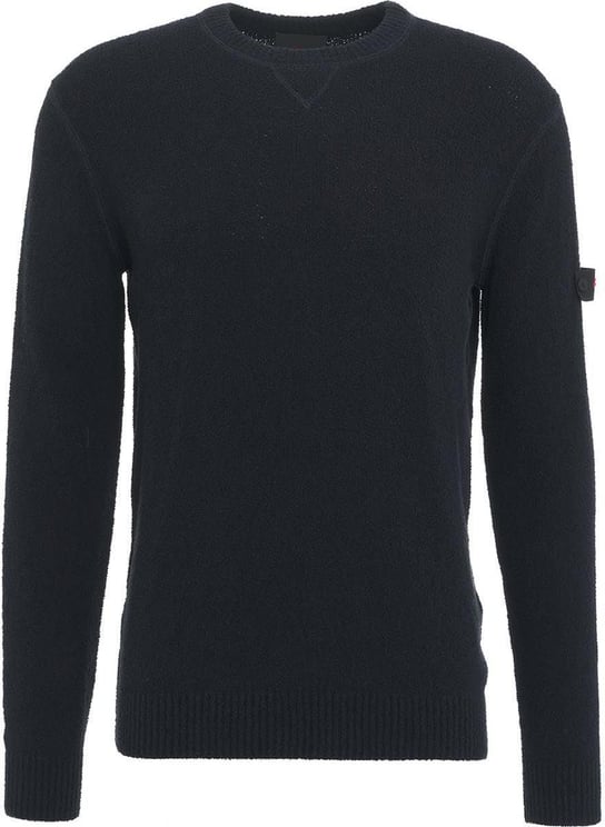 Peuterey Terry sweater "Dropper" Blauw