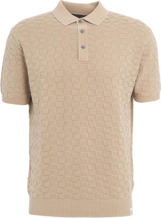 Peuterey Strick polo with pattern Beige