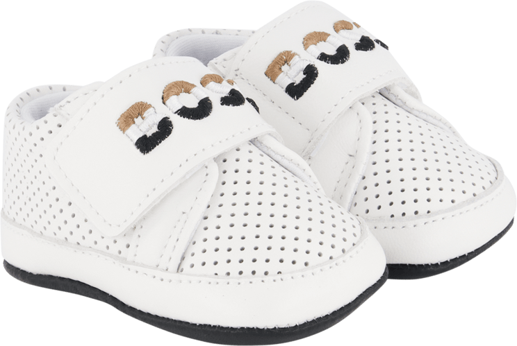 Hugo Boss Boss Baby Jongens Sneakers Wit Wit