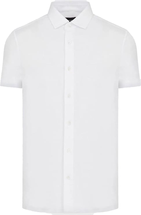EA7 Emporio Armani Jersey Shirt Bianco Ottico Wit