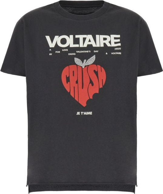 Zadig et Voltaire Zadig & Voltaire T-shirts And Polos Gray Grijs