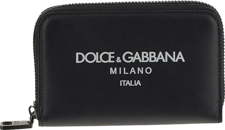 Dolce & Gabbana Logoed Wallet Zwart