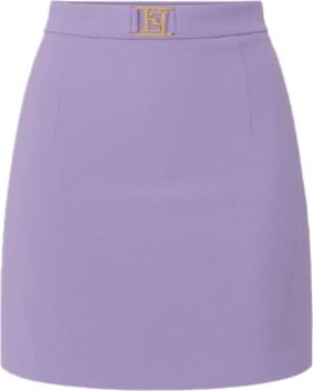Elisabetta Franchi Skirts Purple Paars