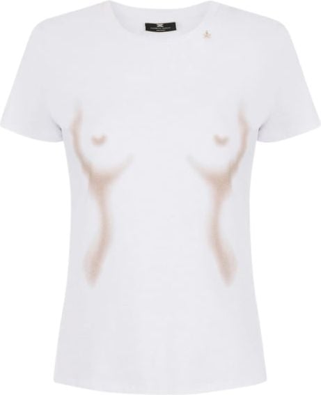 Elisabetta Franchi T-shirts And Polos White Wit