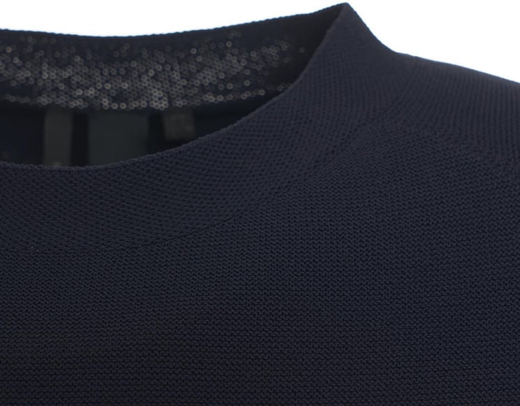 AlphaTauri T-shirt in knit Blauw