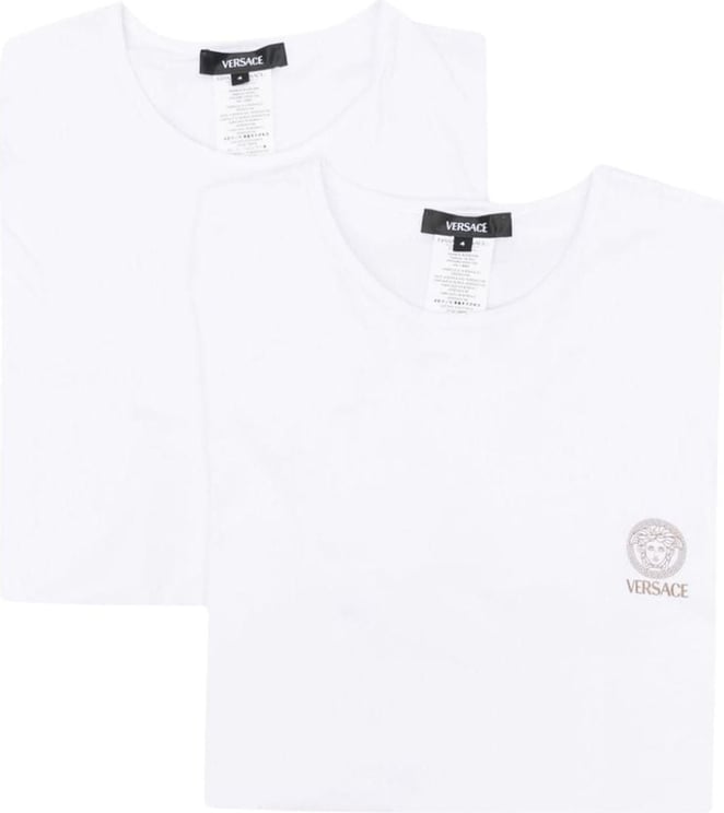 Versace T-shirts And Polos White Wit