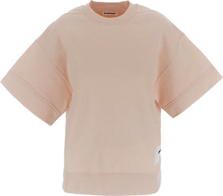 Jil Sander Cotton Sweatshirt Roze