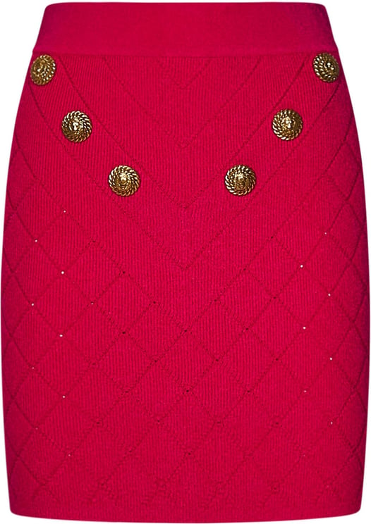 Balmain Balmain Skirts Red Rood