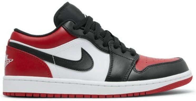 Nike Jordan 1 Low Bred Toe Divers