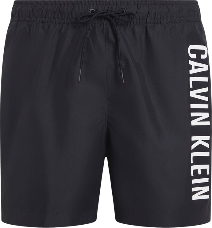 Calvin Klein Medium Drawstring Zwembroek Zwart
