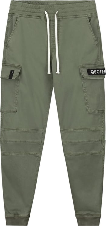 Quotrell Casablanca Cargo Pants | Army Green Groen