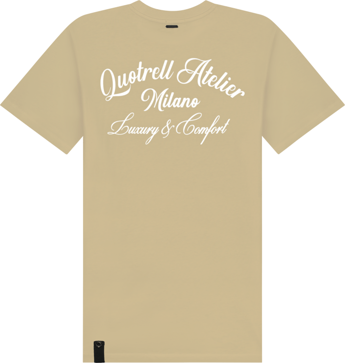 Quotrell Atelier Milano T-shirt | Beige/white Beige