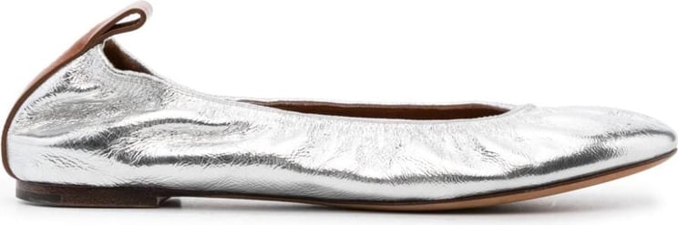 Lanvin Flat shoes Silver Silver Zilver