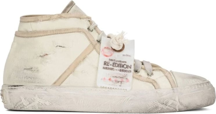 Dolce & Gabbana Re-edition Vintage Mid Top Sneakers Beige
