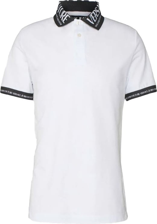Versace Jeans Couture white polo Wit