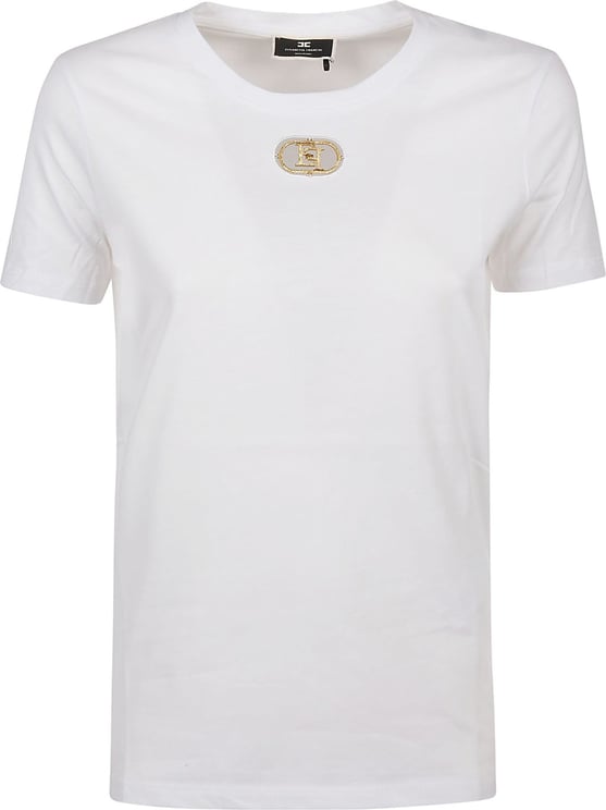 Elisabetta Franchi T-shirt White Wit