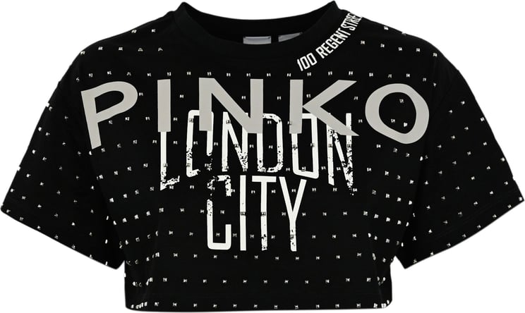 Pinko T-shirts And Polos Zwart