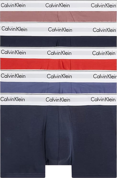 Calvin Klein 5 Pack Trunk Boxer Divers