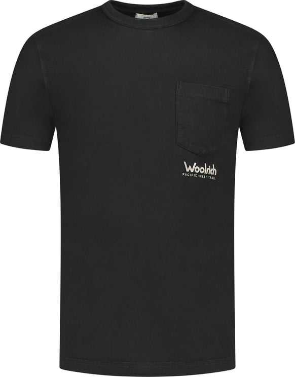 Woolrich T-shirt Zwart Zwart