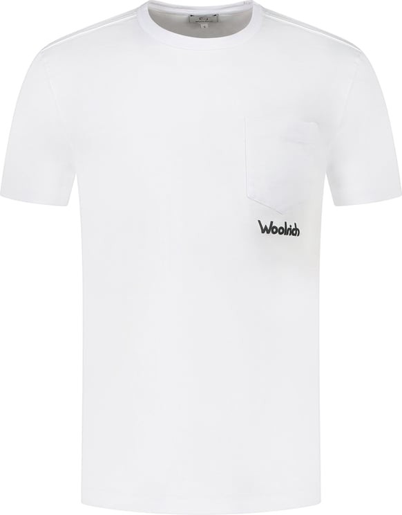 Woolrich T-shirt Wit Wit