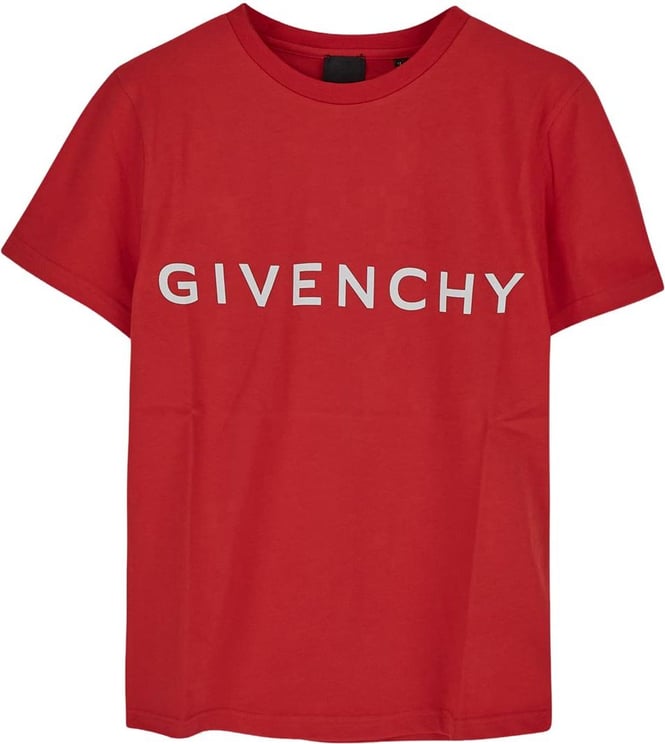 Givenchy Cotton T-shirt Rood