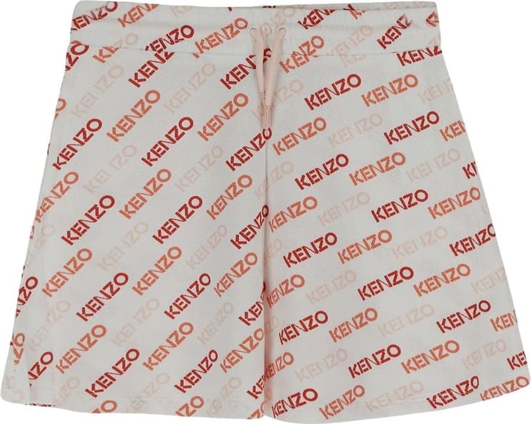 Kenzo Cotton Skirt Wit