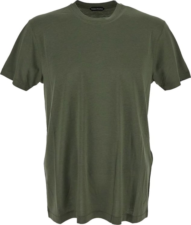 Tom Ford Crewneck T-Shirt Groen