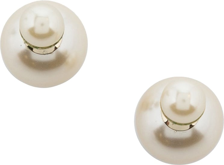 Dior Faux Pearl Clip On Earrings Wit